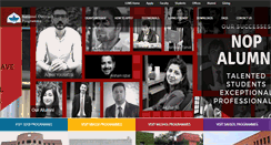 Desktop Screenshot of nop.lums.edu.pk