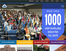 Tablet Screenshot of nop.lums.edu.pk