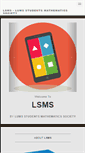 Mobile Screenshot of lsms.lums.edu.pk