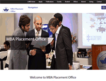 Tablet Screenshot of mpo.lums.edu.pk