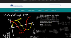 Desktop Screenshot of casm.lums.edu.pk