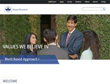 Tablet Screenshot of hr.lums.edu.pk